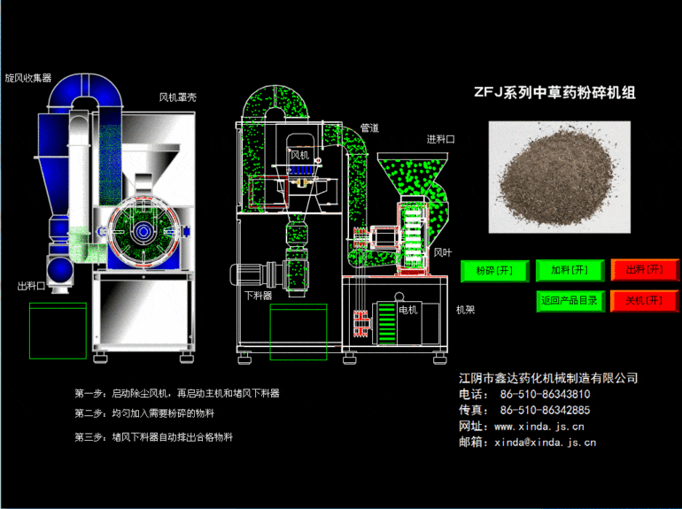 ZFJ系列中草药粉碎机组(图9)